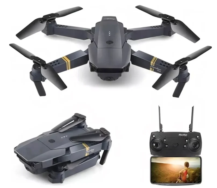 DRON 998 PRO 4K PLEGABLE CON CÁMARA DUAL Y TRANSMISIÓN EN VIVO