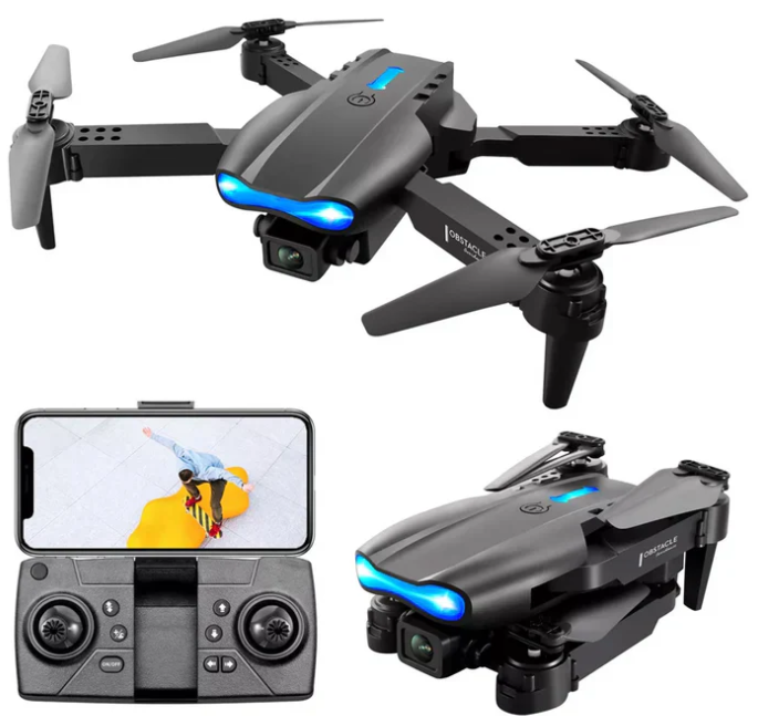 DRON 998 PRO 4K PLEGABLE CON CÁMARA DUAL Y TRANSMISIÓN EN VIVO