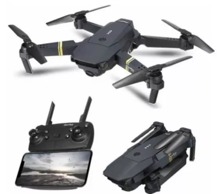 DRON 998 PRO 4K PLEGABLE CON CÁMARA DUAL Y TRANSMISIÓN EN VIVO