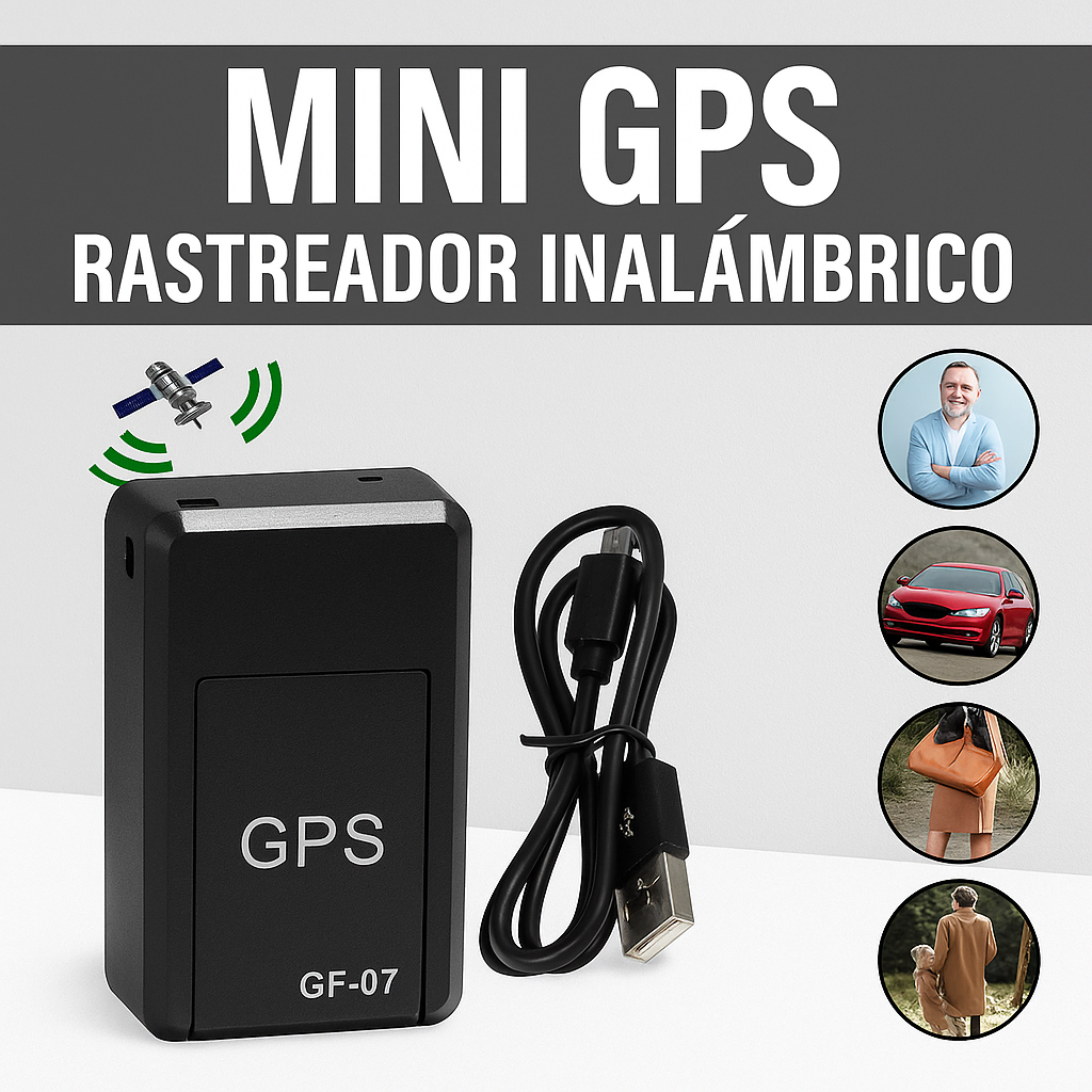 MINI GPS RASTREADOR INALÁMBRICO - ANTIRROBO